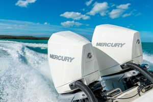 Особенности линейки подвесных моторов Mercury мощностью 175–300 л.с. V8 и V6
