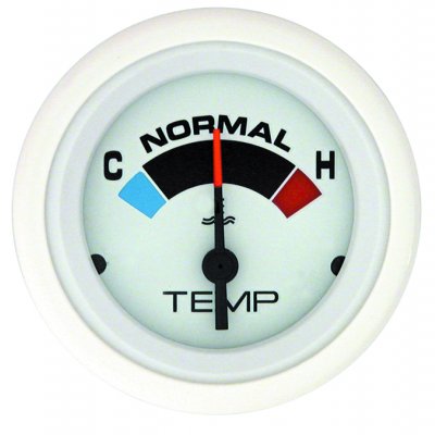 Указатель температуры воды серии Flagship с белым циферблатом